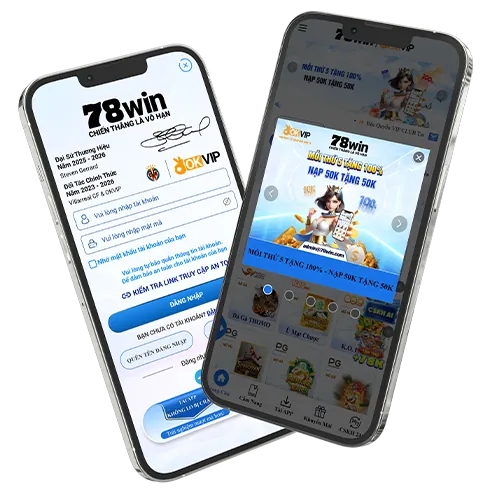Ứng dụng vnbet trên điện thoại di động hiển thị giao diện cá cược thể thao, logo vnbet